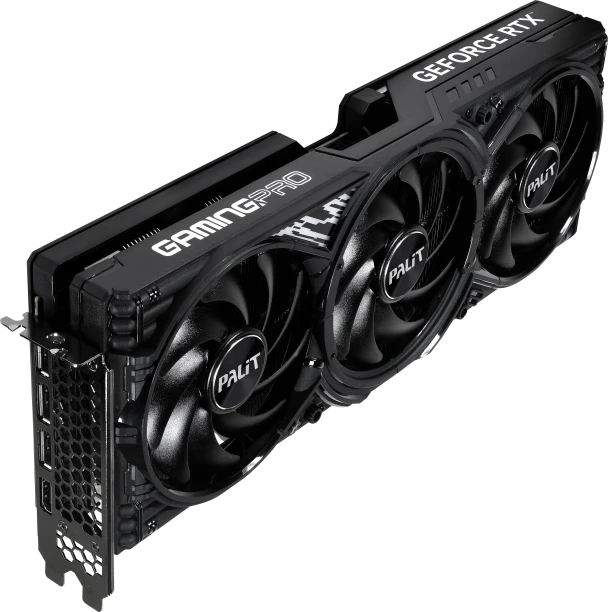 Видеокарта Nvidia GeForce RTX 5070 Ti 16 ГБ GDDR7 Palit GamingPro-S OC (NE7507TS19T2-GB2031U); 2295-2482 МГц; 28 ГГц; 256 бит; 1xHDMI; 3xDP; 2.5 slot