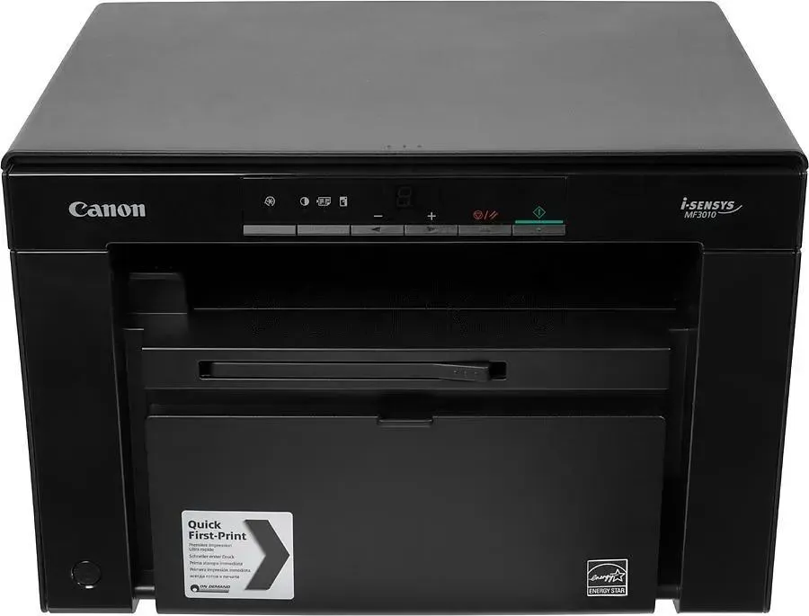МФУ лазерное Canon i-SENSYS MF3010 (5252B004); A4; 1200 x 600 dpi; 18 ч/б ст/мин; USB, черный