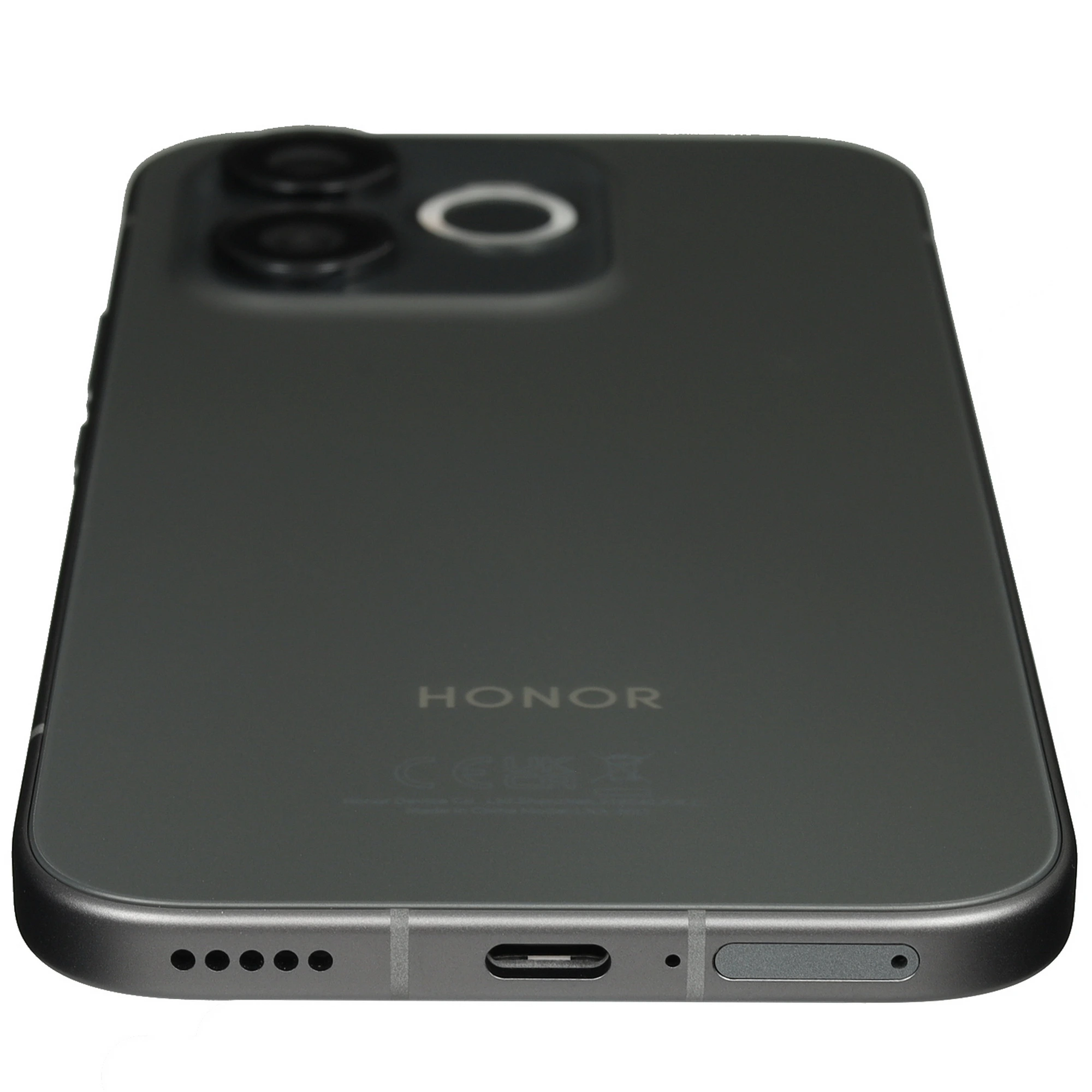 Смартфон 6.6" Honor 600 Lite 8 Гб/256 Гб черный, AMOLED 120 Гц, 2600x1200, MT Dimensity 7100 Elite 8 ядер 2.4 Ггц, 108+5 Мп/16 Мп BT6.0, Android 16, 6