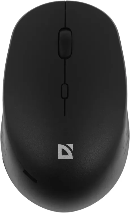 Мышь беспроводная Defender AURIS MB-027 (52027***); USB; оптический; 800/1200/1600 dpi; 4 кнопки; колесо прокрутки; 1хАА; чёрный
