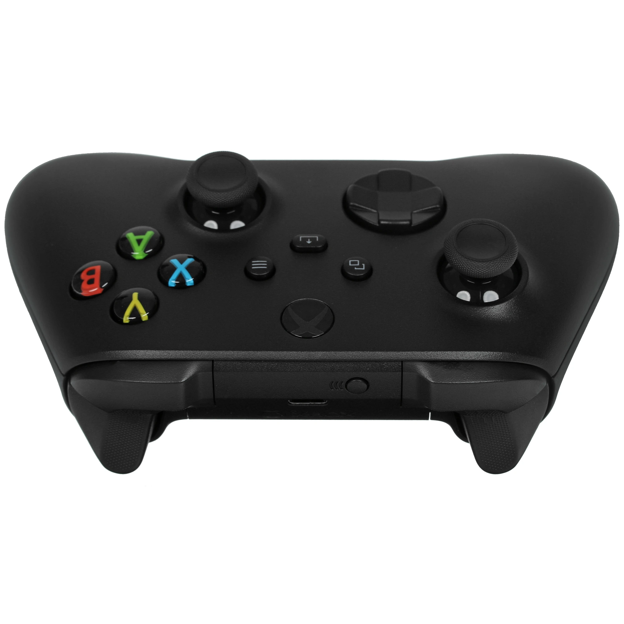 Геймпад беспроводной Microsoft Xbox Wireless Controller carbon black; Xbox; 15 кнопок; 2 мини-джойстика; обратная связь; черный