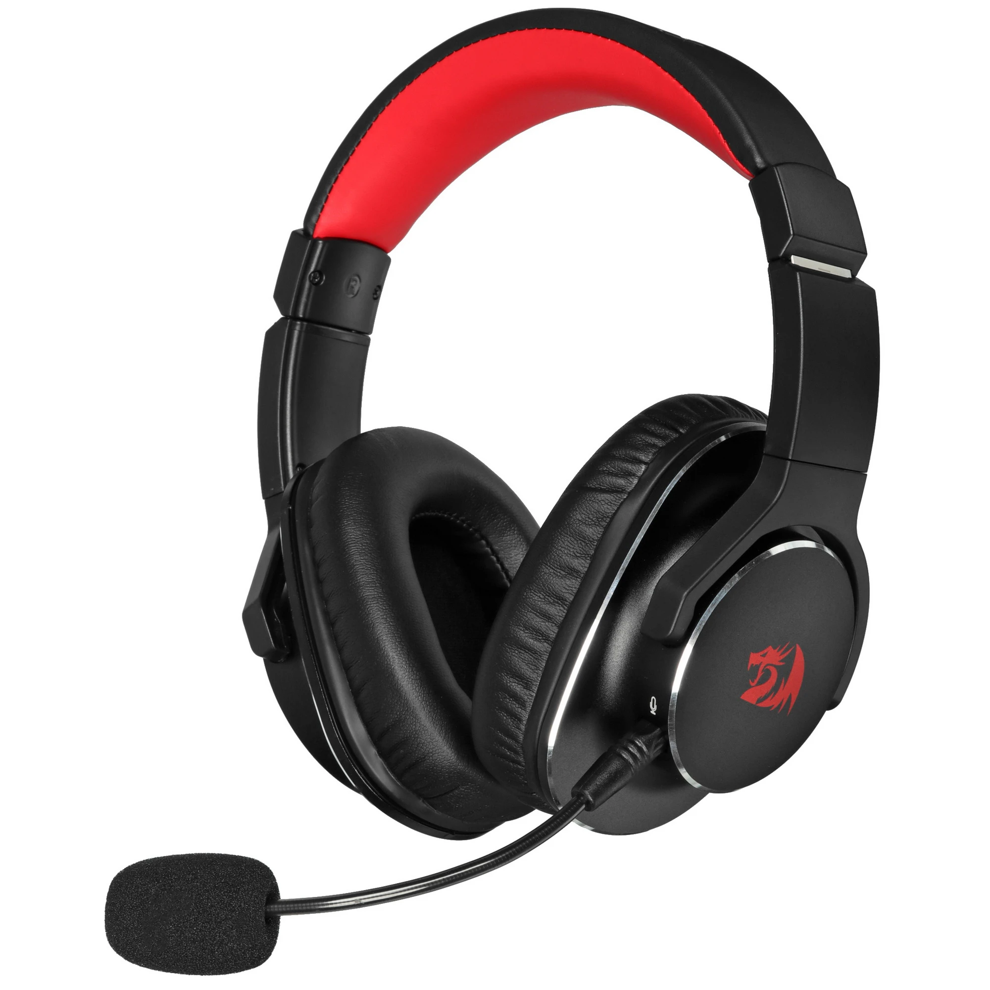 Гарнитура игровая Redragon EUROPE (70932***); оголовье; 50 - 10 000 Гц; 2 м; микрофон; регулятор громкости; Type-C; виртуальный звук 7.1; чёрный
