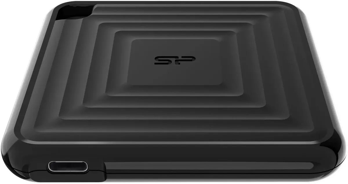 Внешний SSD 2 ТБ SILICON POWER PC60 (SP020TBPSDPC60CK); 1.8"; USB 3.2 Gen 2; чёрный