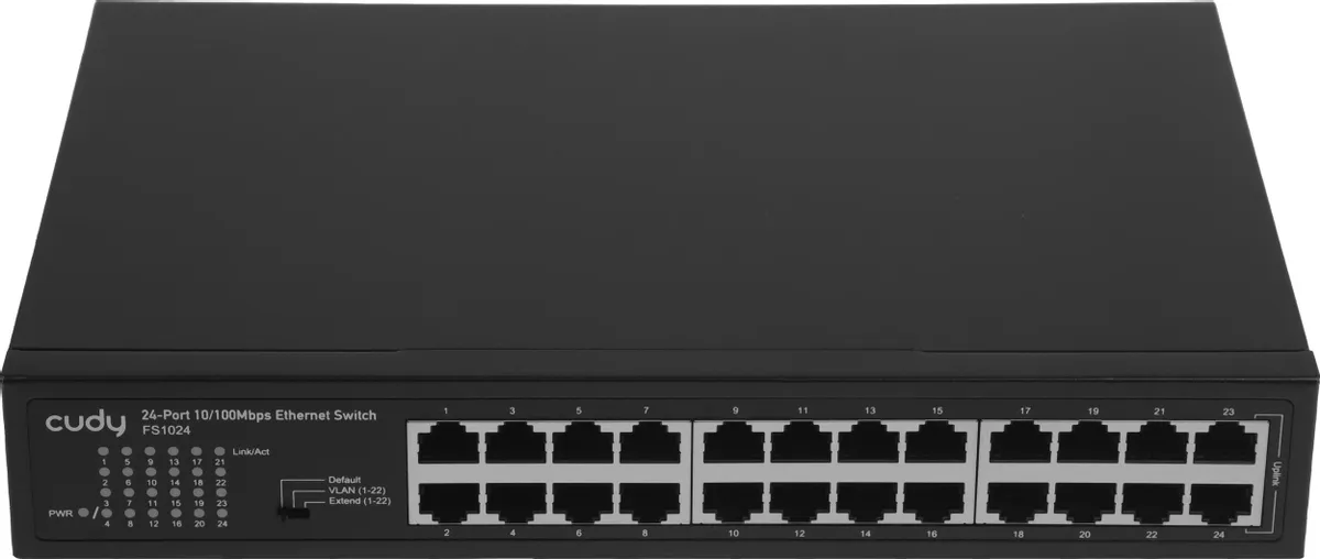 Коммутатор неуправляемый Cudy FS1024; Fast Ethernet (10/100); 24 портов
