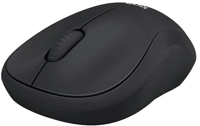 Мышь беспроводная Logitech B220 SILENT Black (910-005553***); 2.4 ГГц; USB; оптический; 1000 dpi; 3 
