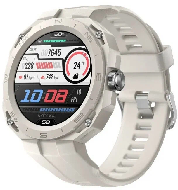Умные часы Huawei Watch GT Cyber 42мм Gray (AND-B19); 1,32"; 32 МБ; 4 ГБ; акселерометр, гироскоп, пу