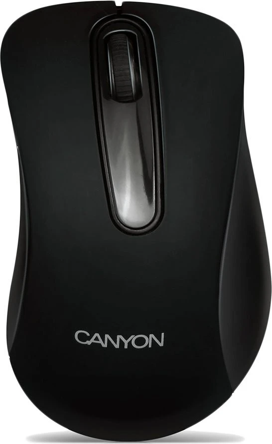 Мышь проводная Canyon CNE-CMS2***; USB; оптический; 800 dpi; 3 кнопки; колесо-кнопка; прорезиненные 