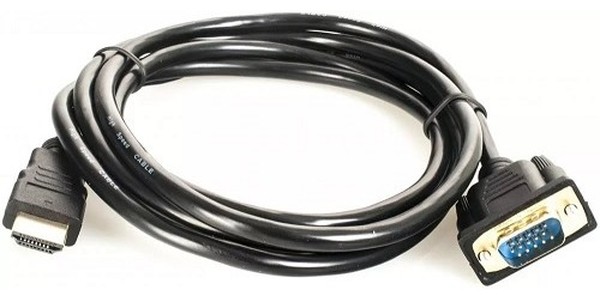 Кабель HDMI -> VGA Telecom (TA670-1.8M); 1,8 м