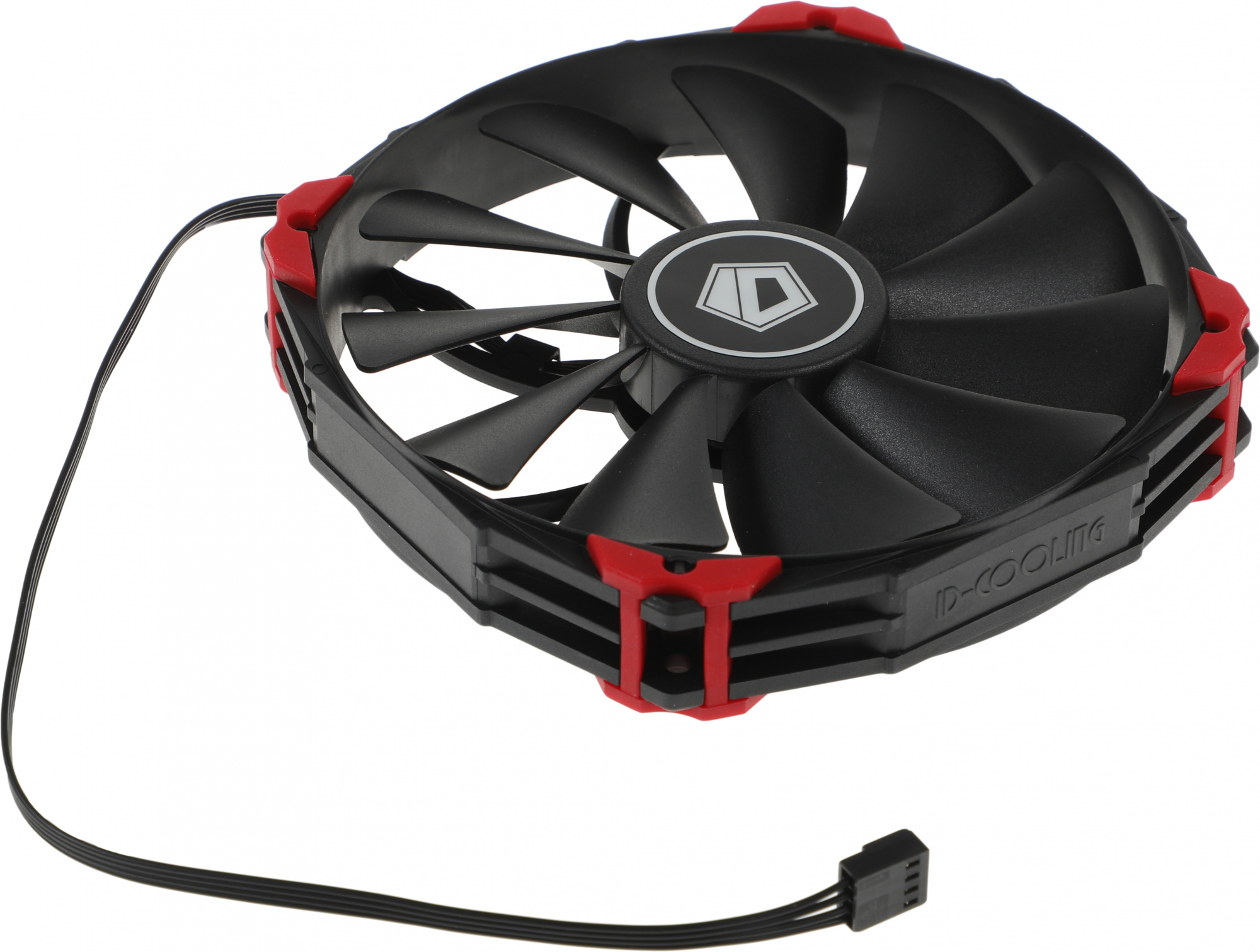 Вентилятор 140 мм ID-Cooling NO-14025K***; 4-pin; 800 - 1600 об/мин; 32,56 дБ; пластик