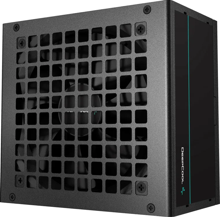 Блок питания 750 Вт DEEPCOOL PF750 (R-PF750D-HA0B-EU***), черный, ATX, 1x24 pin, 2x4+4 pin, 4x6+2-pin, 6xSATA, 2xMolex, APFC, 120 мм, RET
