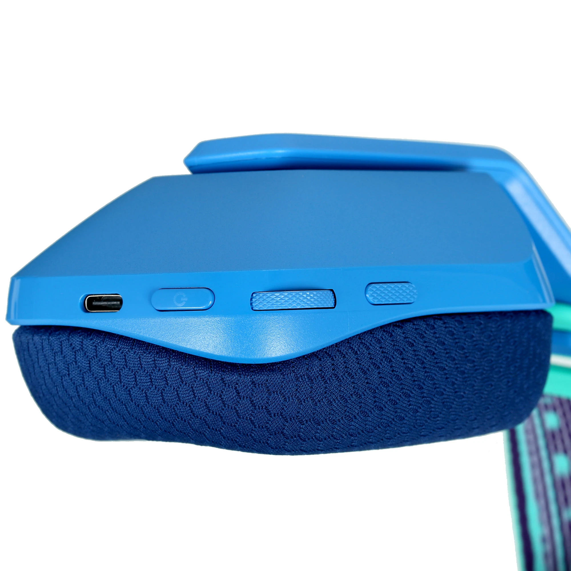 Гарнитура беспроводная Logitech G733 Blue (981-000943); игровая; 2.4 Ггц; оголовье; 20 - 20 000 Гц; 39 Ом; виртуальный звук 7,1; 29 ч; встроенный микр