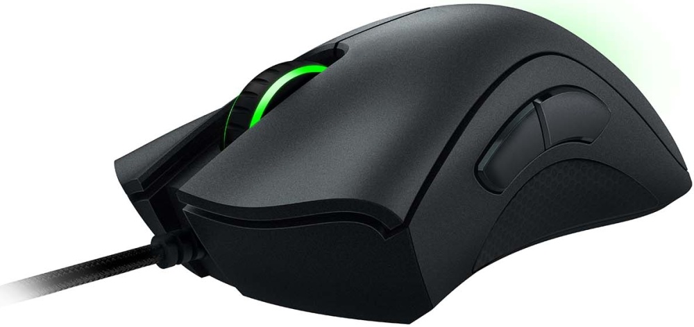 Мышь игровая Razer DeathAdder Essential (RZ01-03850100-R3M1***); USB; 6400 dpi; 5 кнопок; колесо-кно