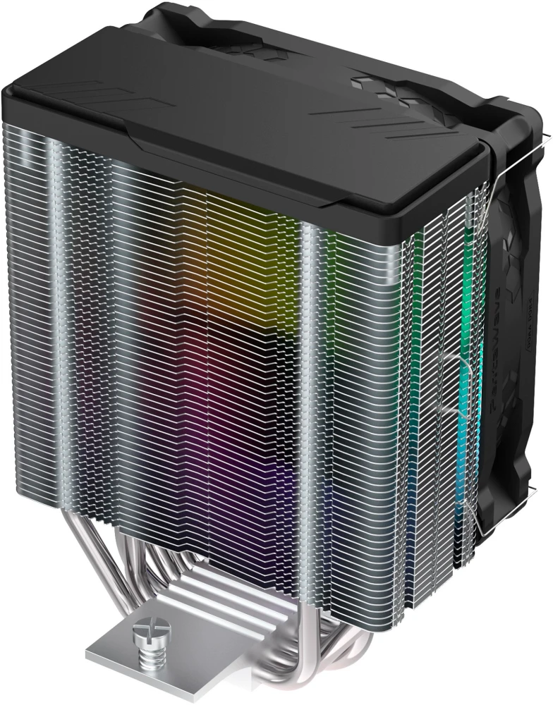 Кулер для процессора 120 мм PentaWave PC-Z05E SRB ARGB (PC-Z05E SRB ARGB***), 1x120 мм, 4 pin, ARGB, 600-1850 об/мин, черный, 235 Вт, 32 дБ, 5 трубок