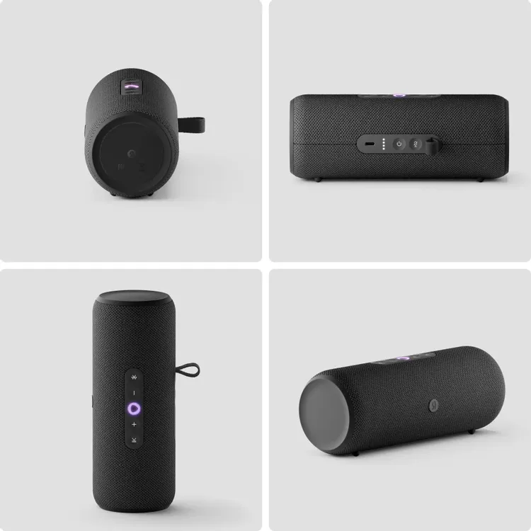 Умная портативная колонка Яндекс Станция Стрит (YNDX-00030BLK), черный, 30 Вт, 80 Гц - 20 кГц, Bluetooth 5.0, 3300 мА/ч