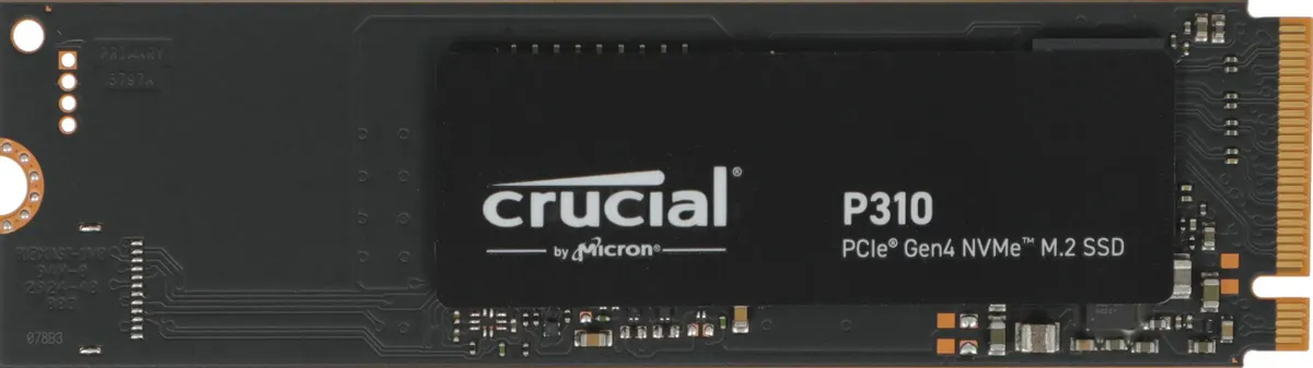 Накопитель SSD 1 ТБ Crucial P310 (CT1000P310SSD8); M.2 (2280); 7100Мб/с -  6000Mб/с; 3D NAND; PCI-E Gen4 x4; RET