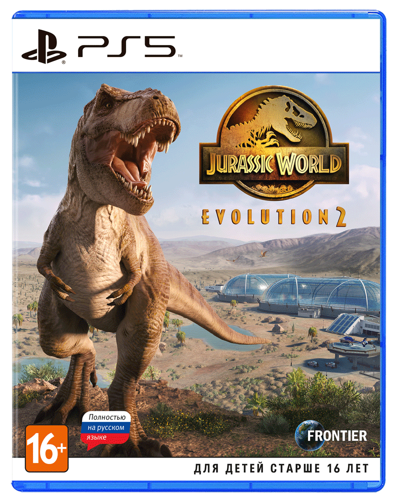 Диск игровой Sony PS5 Jurassic World Evolution-2 (R-2) (PPSA-03286 русская версия)