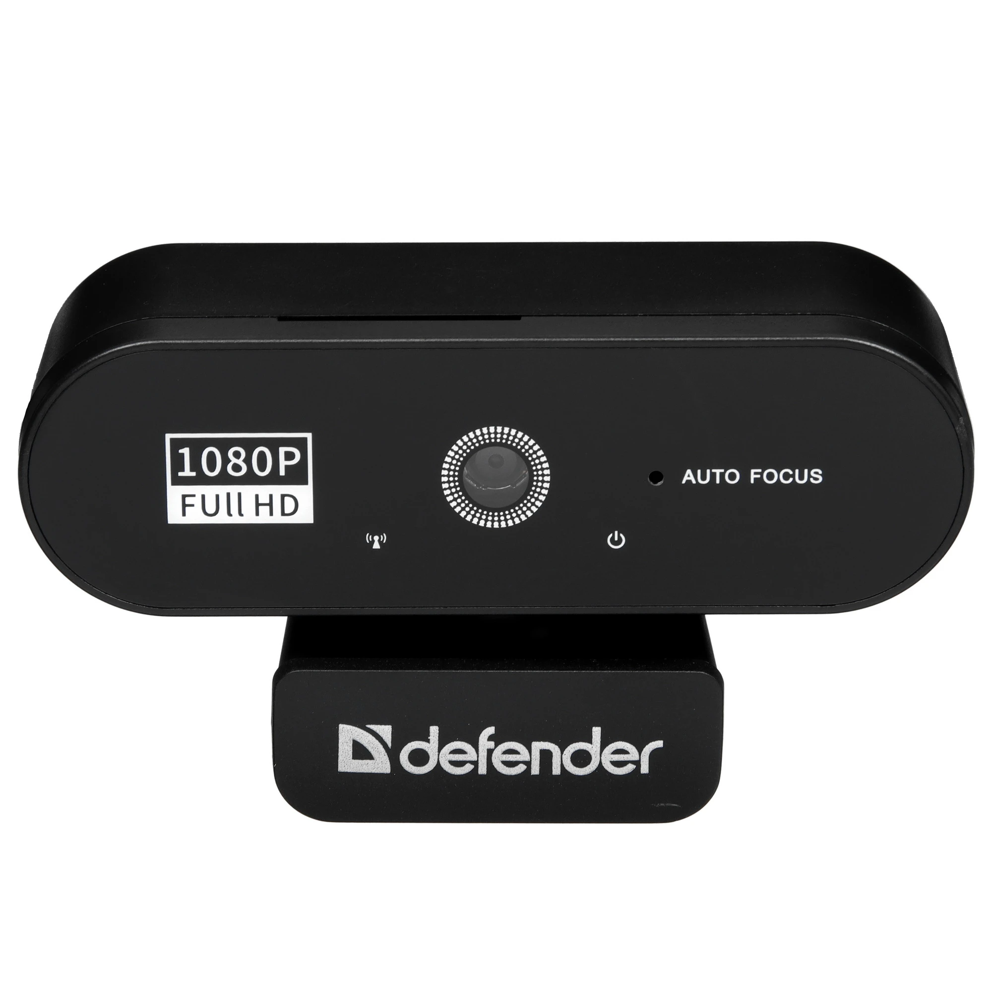Веб-камера Defender G-lens 2580 (63118); 2,0 Мп; 1920 х 1080; USB 2.0; микрофон; универсальное крепление; 2 м; чёрный