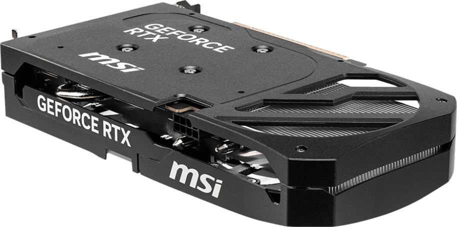 Видеокарта MSI GeForce RTX 5060 Ti 8G SHADOW 2X OC PLUS; 8 Гб GDDR7; 2407-2617 МГц; 28 ГГц; 128 бит; 1xHDMI, 3xDP; 2-slot; черный