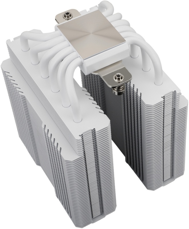 Кулер для процессора 120 мм Thermalright Peerless Assassin 120 White ARGB (PA120-WHITE), 2x120 мм, 4 pin, ARGB, 1550 об/мин, белый, 250 Вт, 25.6 дБ