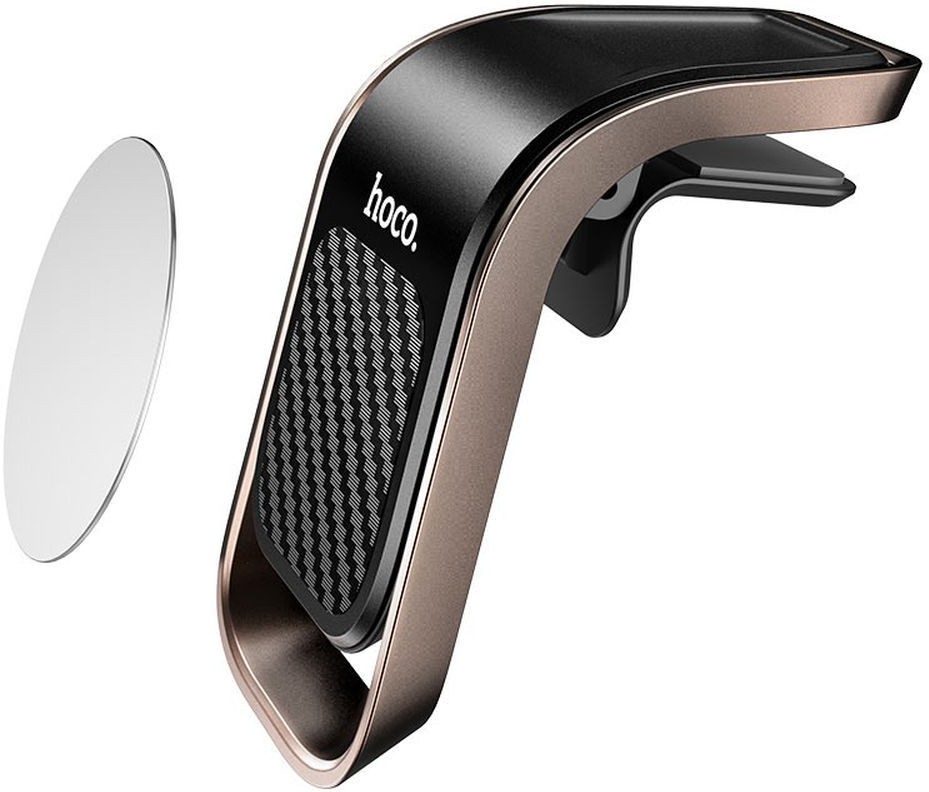 Автомобильный держатель Hoco CA74 магнитный для воздуховода (Black)