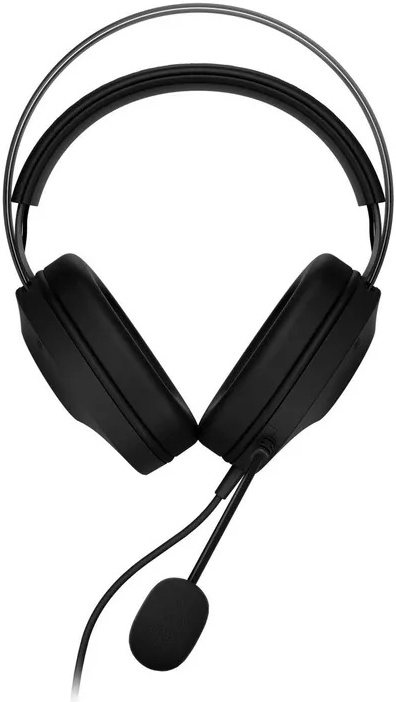 Гарнитура игровая Asus TUF Gaming H1 Gen II Black A302 (90YH044B-BHUA00); оголовье; 20 Гц- 20 кГц; 32 Ом; USB; 2,0 м; микрофон; виртуальный звук 7.1;