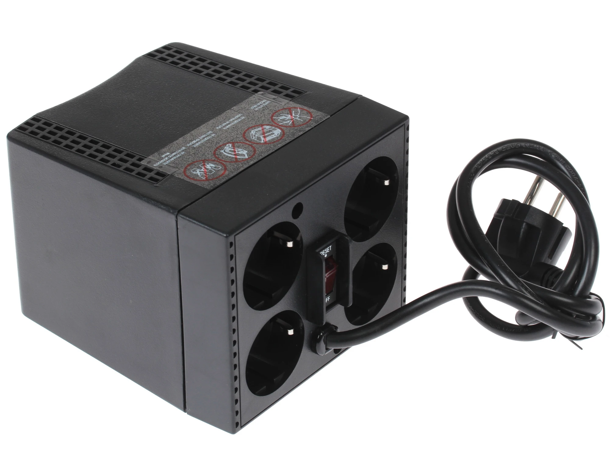 Стабилизатор напряжения Ippon TCA-3000 BL***; 1 500 Вт; 187 – 253 В; 220 ± 5%; светодиодные индикато