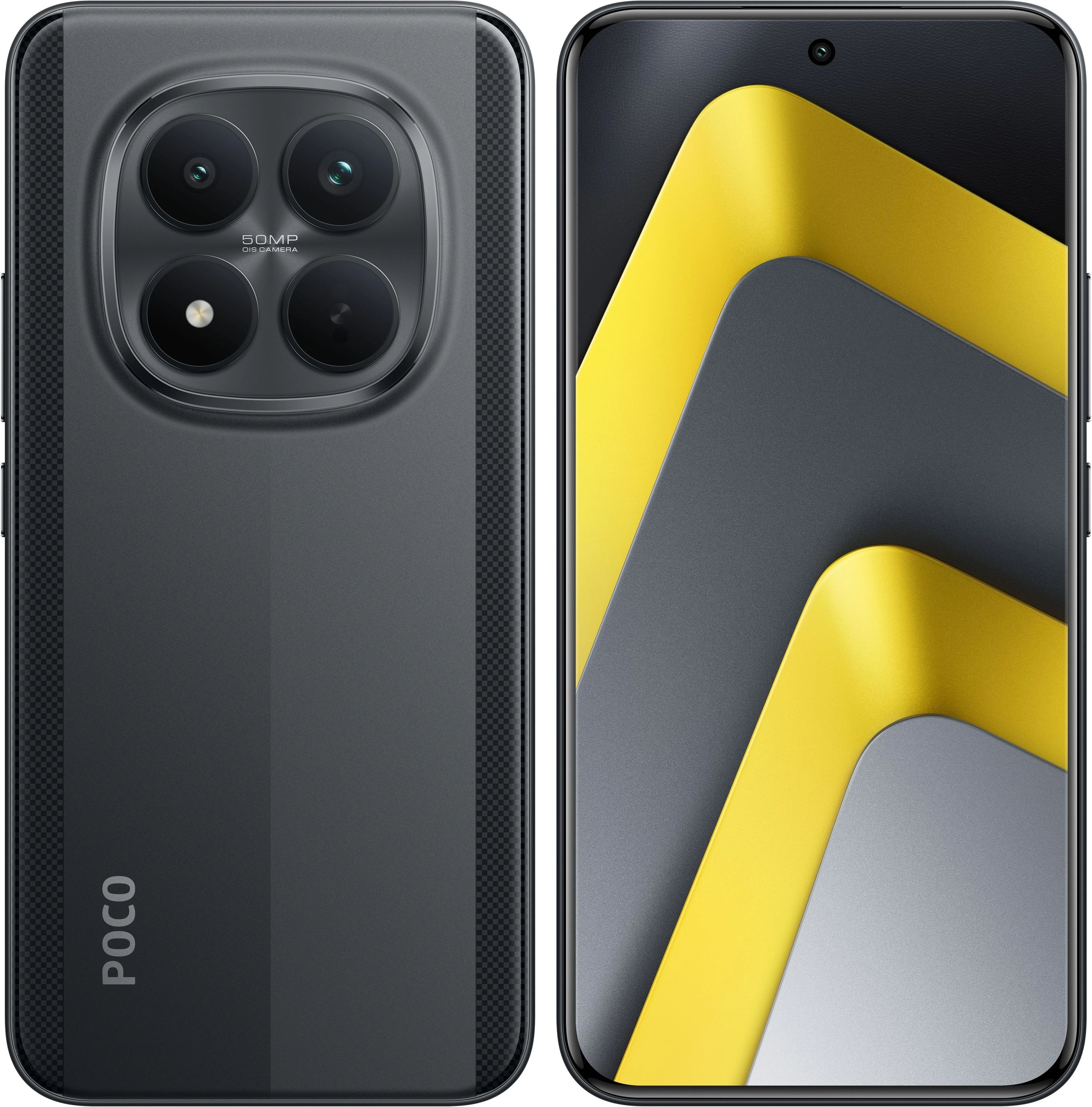 Смартфон 6.83" POCO M8 Pro 5G 8 Гб/256 Гб черный, AMOLED 120 Гц, 2772x1280, Snapdragon 7s Gen 4 8 ядер 2.7 Ггц, 50+8 Мп/32 Мп BT5.4, Android 15, 6 500