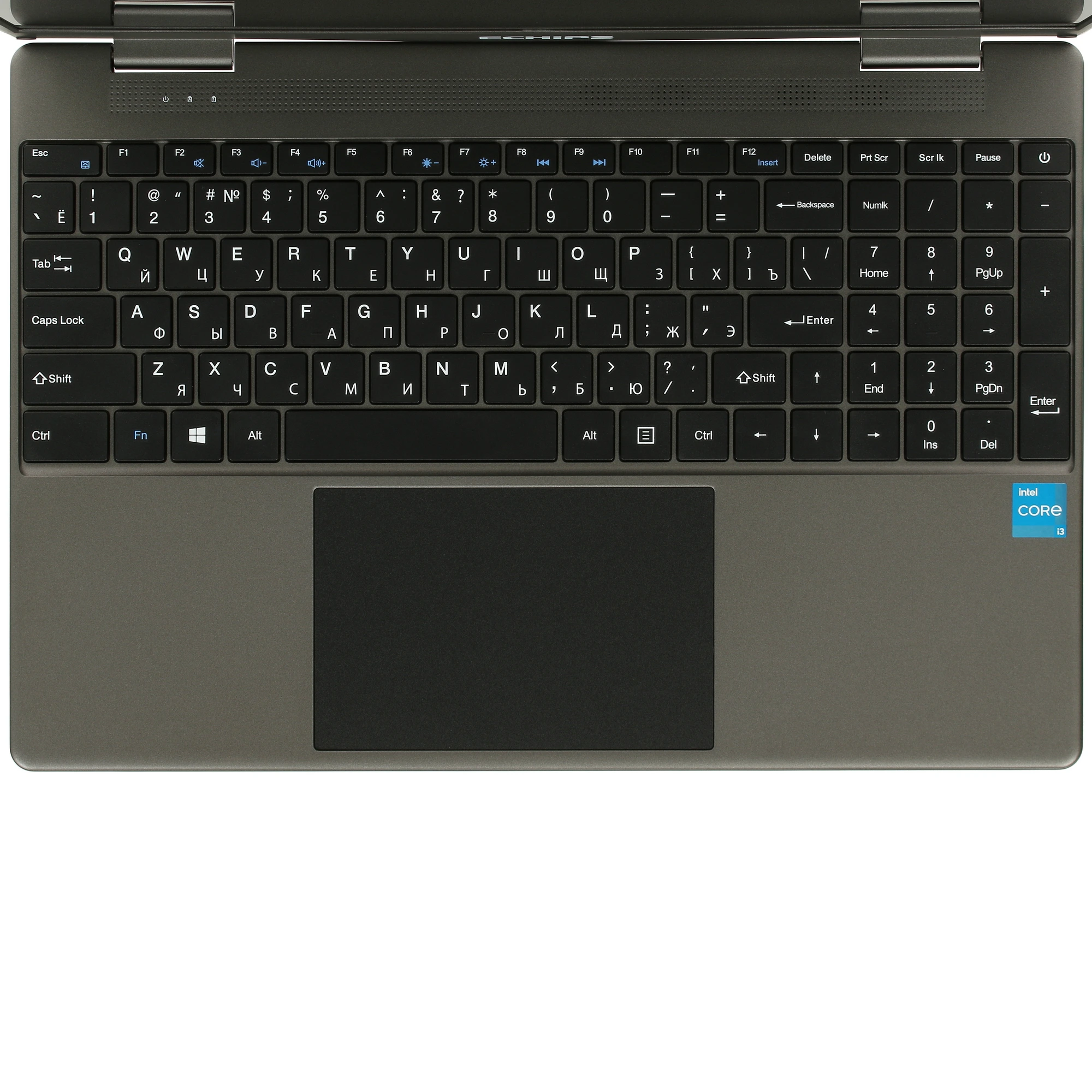 Ноутбук 15.6" ECHIPS Hot 256 ; 1920x1080 IPS 60 Гц; Intel Core i3-1025G1; 8 Гб/256 Гб; - Intel UHD Graphics; ; Win 11; 4500 мА/ч; 1,7 кг; серый