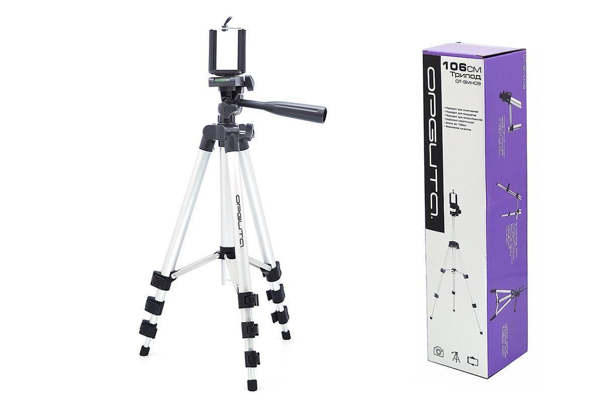 Штатив тренога Орбита OT-SMH09; трипод; 340-1060мм
