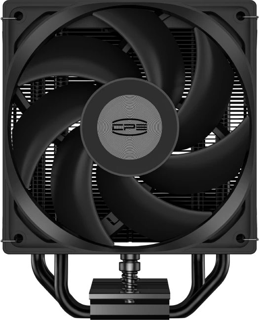 Кулер для процессора 120 мм PCCooler RT400 Digital (RT400-BKNWYL-GL), 1x120 мм, 4 pin, USB, 500-2200 об/мин, черный, 235 Вт, 34.9 дБ, есть дисплей