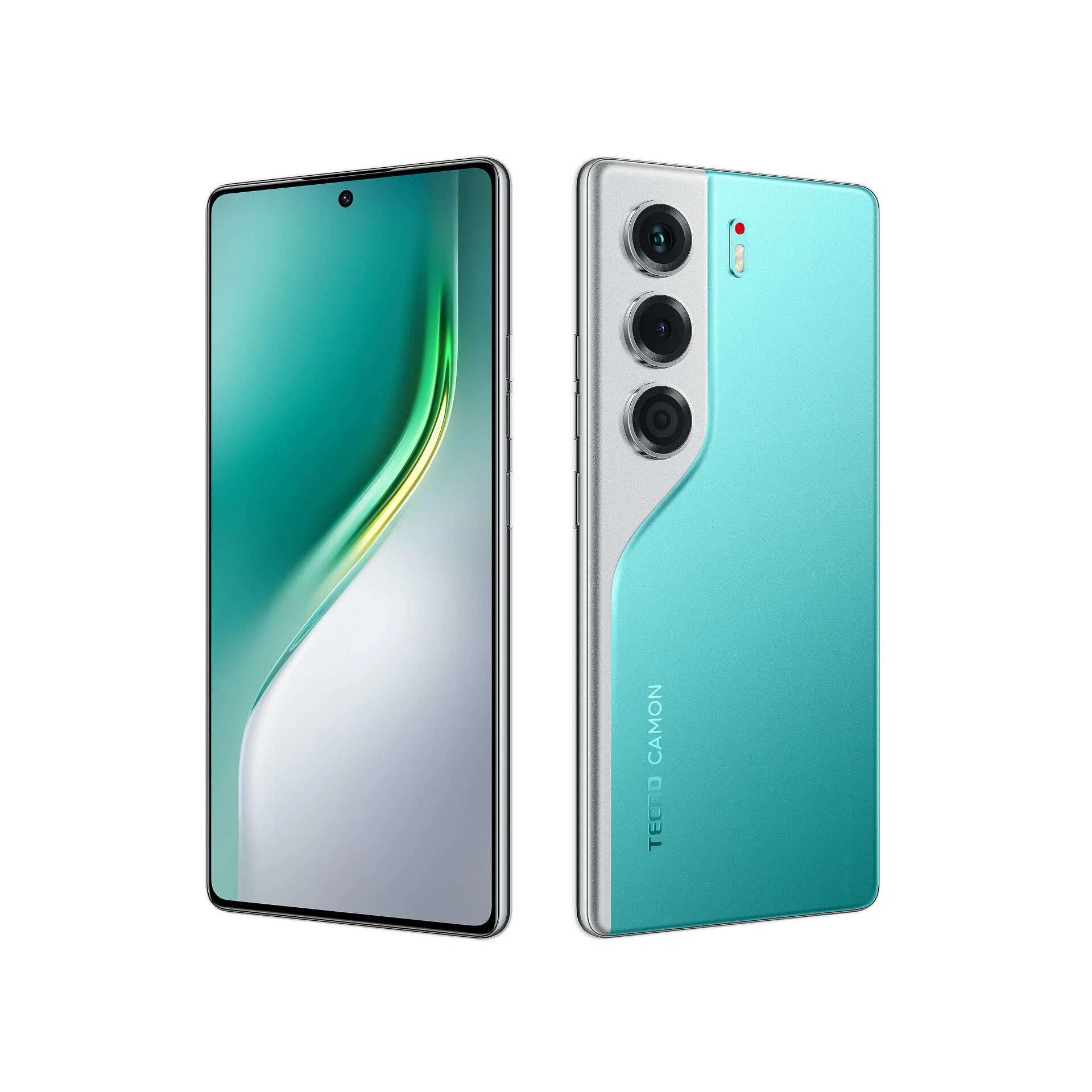 Смартфон Tecno Camon 40 8/256 Гб Green; (4894947070372) 6.78" AMOLED 120 Гц; 2436 x 1080; MT Helio G100 8 ядер 2.2 Ггц; 50+8 Мп/32 Мп BT5.2; WiFi