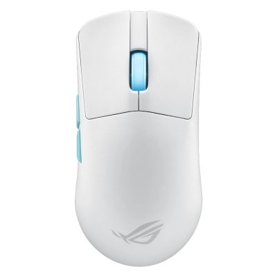 Мышь игровая Asus P713 ROG HARPE ACE AIM LAB ED. Whit (90MP02W0-BMUA10***); Bluetooth/2.4 Ггц; USB; оптический; 36 000 dpi; 5 кнопок; колесо-кнопка; а
