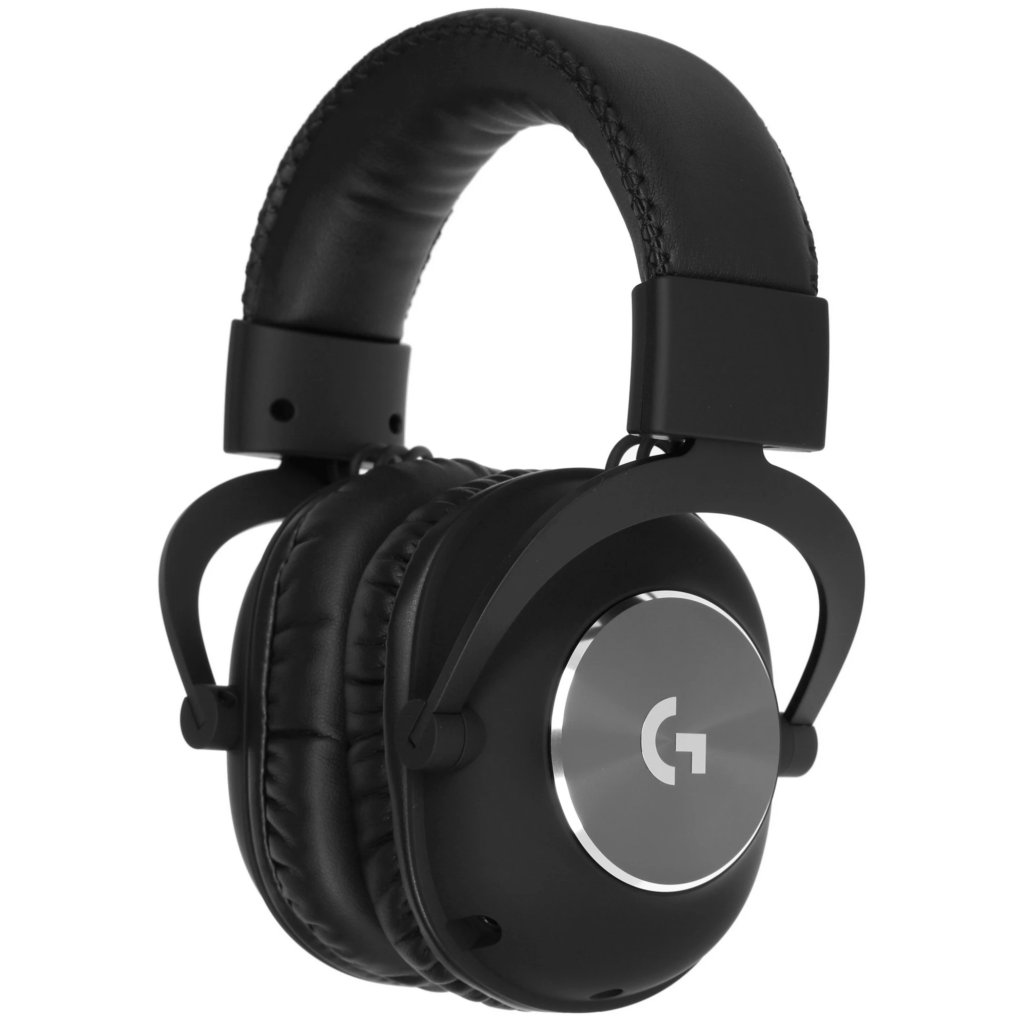 Гарнитура игровая Logitech G PRO X Black (981-000819); оголовье (headband); 20 Гц- 20 кГц; 35 Ом; съемный микрофон; 2 м; 1x3.5 мм mini-jack (4 pin)/2x
