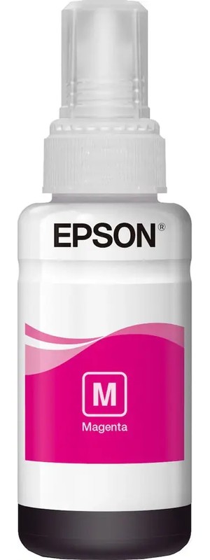 Контейнер Epson T6643 (C13T66434A***); L100/L200; 70 мл; пурпурный (magenta)