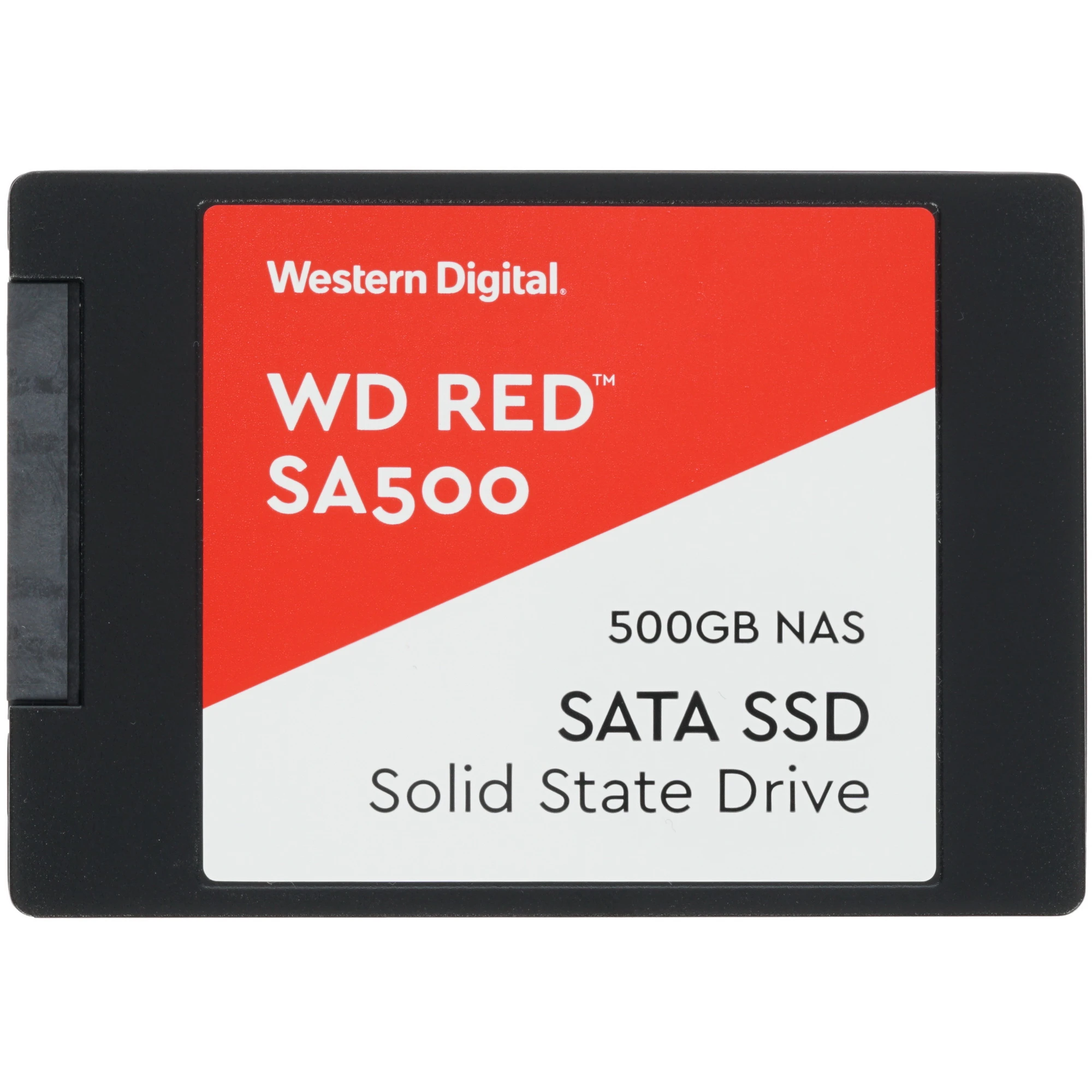 Накопитель SSD 500 ГБ Western Digital Red SA500 (WDS500G1R0A); 2,5"; 560Мб/с -  530Мб/с; TLC; SATA III; RET