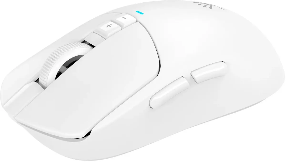 Мышь игровая A4Tech Bloody R72 Ultra White; 2.4 Ггц; USB; оптический; 20000 dpi; 7 кнопок; колесо-кнопка; аккумулятор 300 мАч; белый