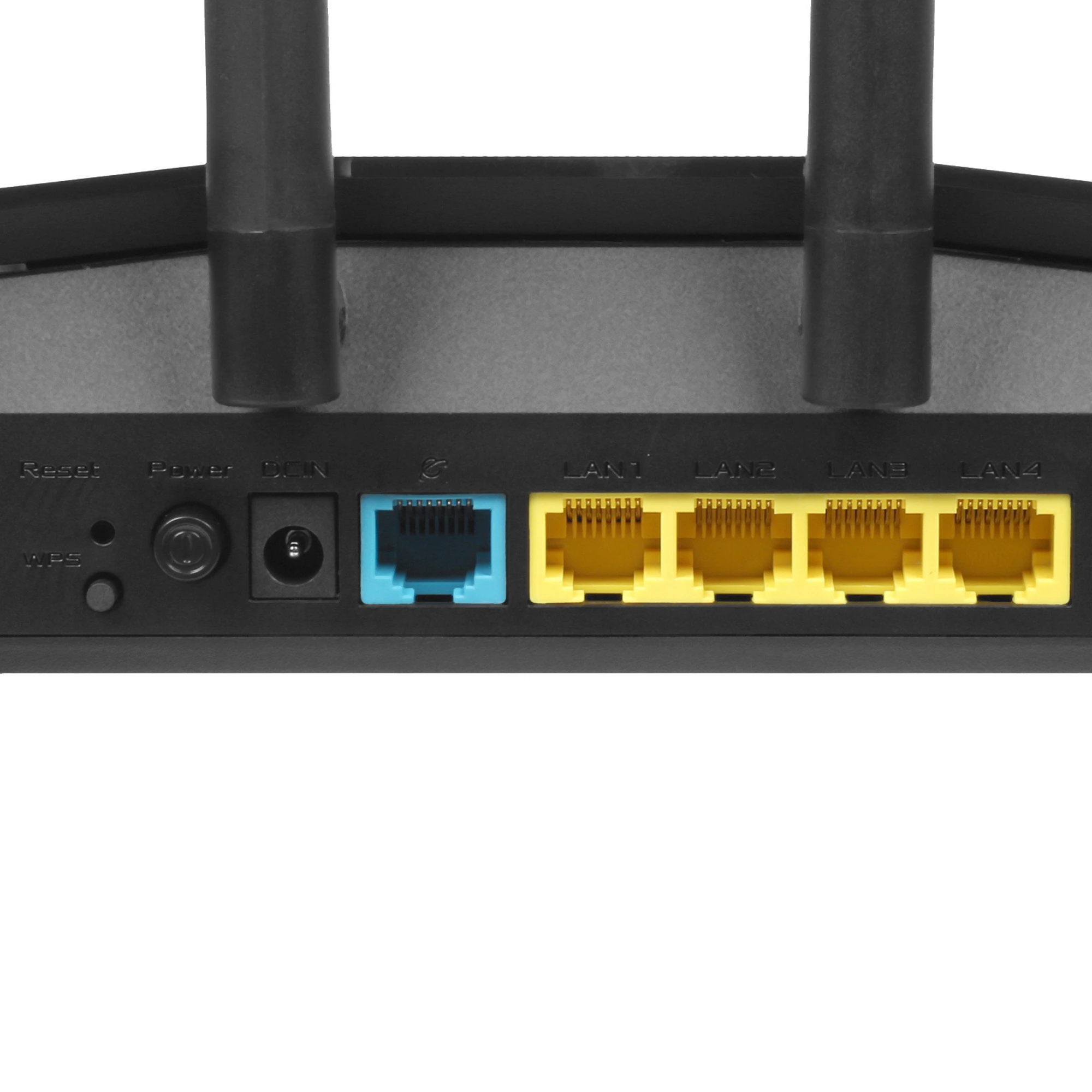 Роутер Asus RT-AX57 AX3000 (AX3000***); IEEE 802.11a/b/g/n/ac/ax; 574 Mbps + 2402 Mbps; 4x LAN 10/100/1000 Мбит/сек; 4 ant