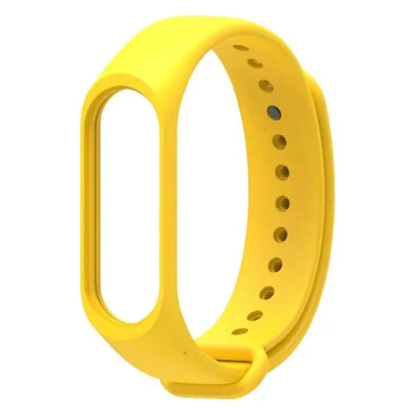 Ремешок для фитнес-браслета Xiaomi Mi Band 5/6/7; желтый