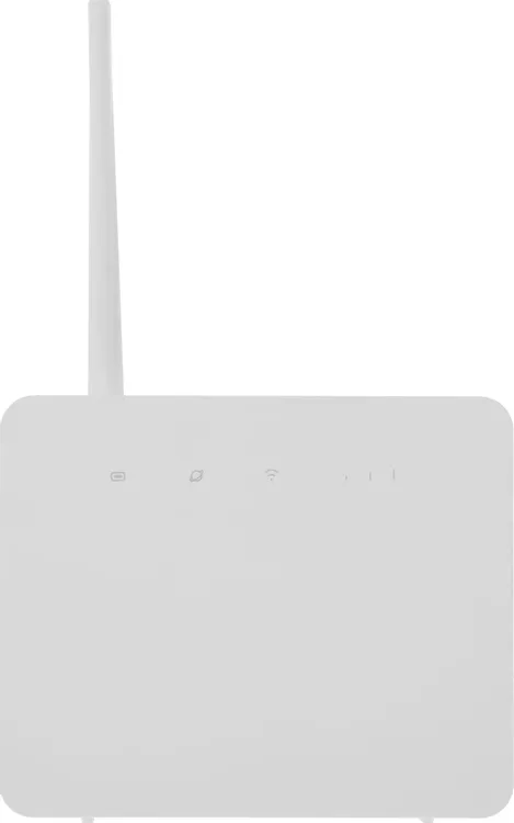 Интернет-центр Huawei B313-322 White (51060KPM); 4G+IEEE 802.11b/g/n; 300 Mbps; 1xLAN/WAN 1000 Мбит/сек; 1x micro SIM; 1 ant; (без аккумулятора)