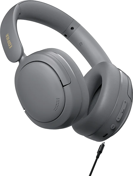 Гарнитура беспроводная Edifier W800BT SE Grey; мониторные; BT 5.4; оголовье; 20 - 20 кГц; 45 ч; серый