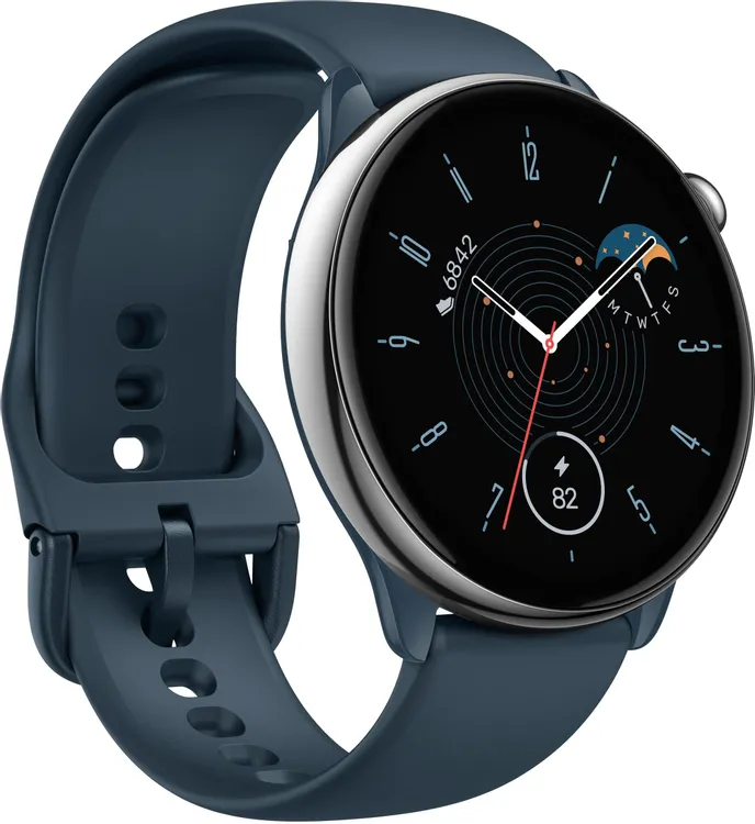 Умные часы AMAZFIT GTR mini Blue (A2174); 1,28"; Bluetooth 5.2; Пульсометр, барометр, датчик освещен
