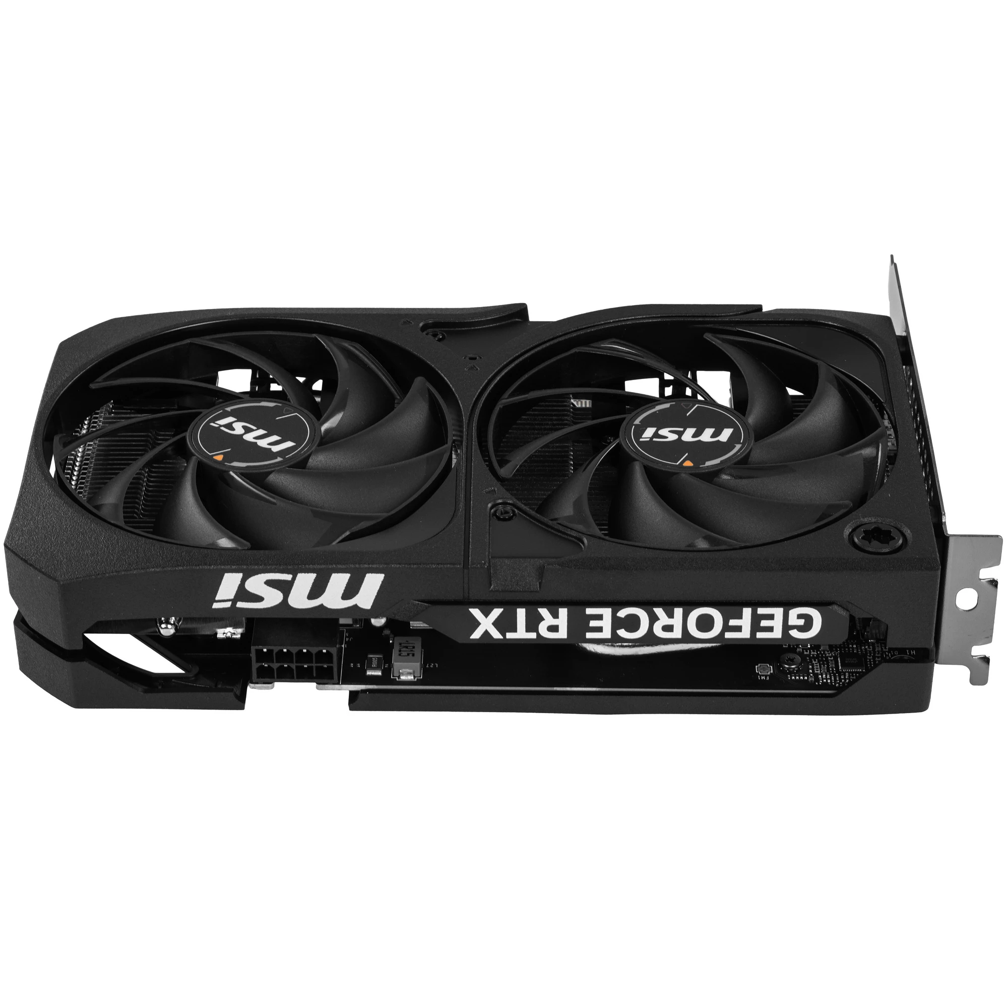 Видеокарта Nvidia GeForce RTX 5060 8 ГБ GDDR7 MSI SHADOW 2X OC (RTX 5060 8G SHADOW 2X OC (912-V537-004)), 2280-2527 МГц; 28 ГГц; 128 бит; 1xHDMI; 3xDP