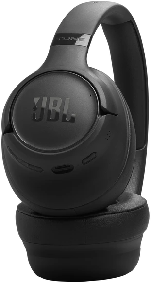 Гарнитура беспроводная JBL Tune 730BT Black (JBLT730BTBLK); накладные; BT 6.0; 20 Гц - 20 кГц; 30 Ом; микрофон; 76 ч; черный