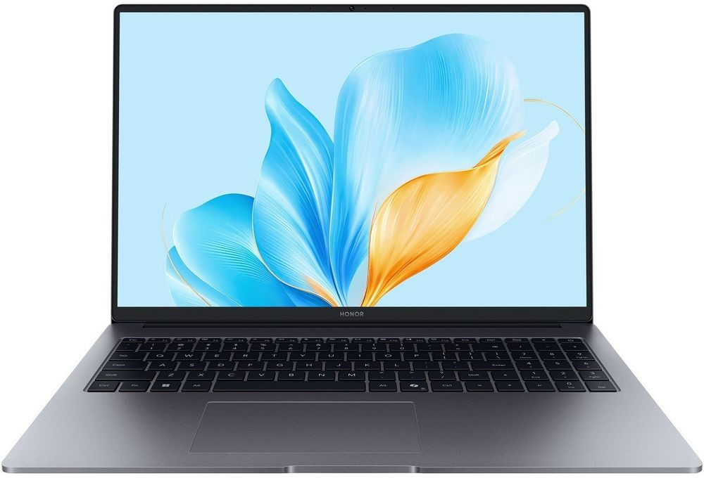 Ноутбук 16" 1920x1200 IPS 60 Гц Honor MagicBook X16 BRG-385 (5301ALXS); Intel Core i3-1315U; 8 Гб; 512 Гб; Intel UHD Graphics ; NO OS; 42 Вт*ч; 1,68 к