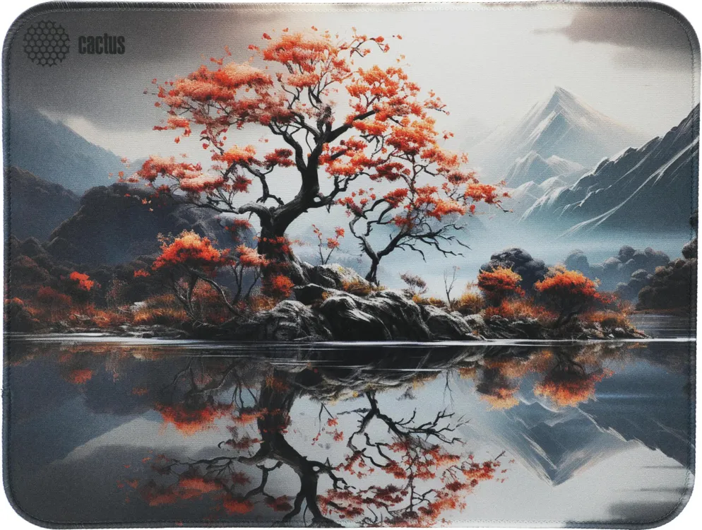 Коврик для мыши Cactus Lake (CS-MP-PRO18XL***); ткань + резиновая основа; 400 х 300 х 3 мм; игровая поверхность; рисунок