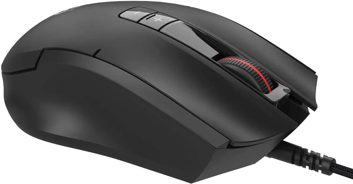 Мышь игровая A4Tech Bloody ES8 (ES8 STONE BLACK); USB; оптический; 6000 dpi; 7 кнопок; колесо-кнопка; чёрный
