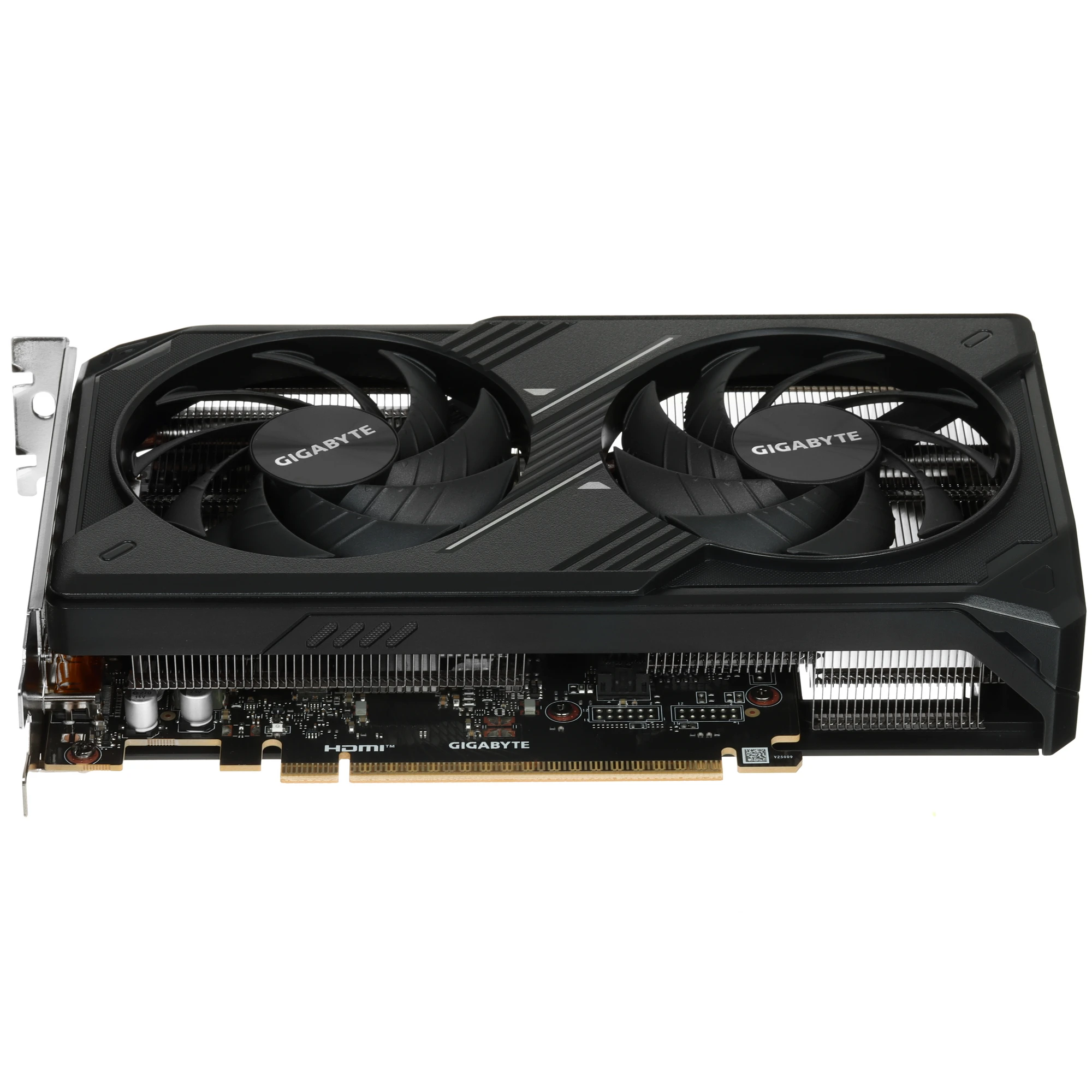 Видеокарта Nvidia GeForce RTX 5060 8 ГБ GDDR7 Gigabyte WINDFORCE MAX OC (GV-N5060WF2MAX OC-8GD); 2280-2512 МГц; 28 ГГц; 128 бит; 1xHDMI; 3xDP; кулер;