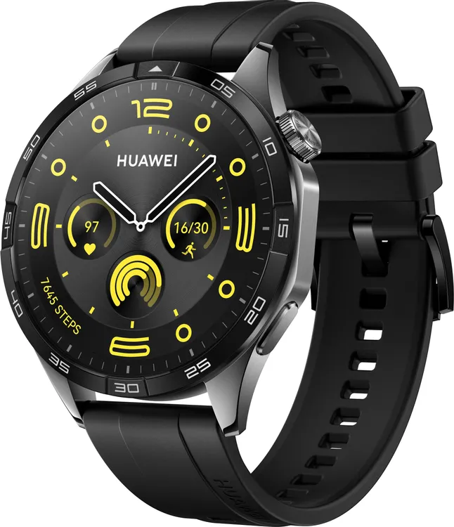 Умные часы Huawei Watch GT 4 46мм Black; 1,43"; Bluetooth 5.2, Wi-Fi, NFC ; акселерометр, гироскоп, 