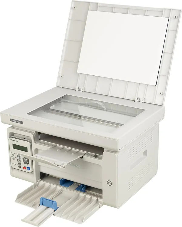МФУ лазерное Pantum M6507***; A4; 1200 x 1200 dpi; 22 ч/б, ст/мин; ЖК-экран; USB; серый