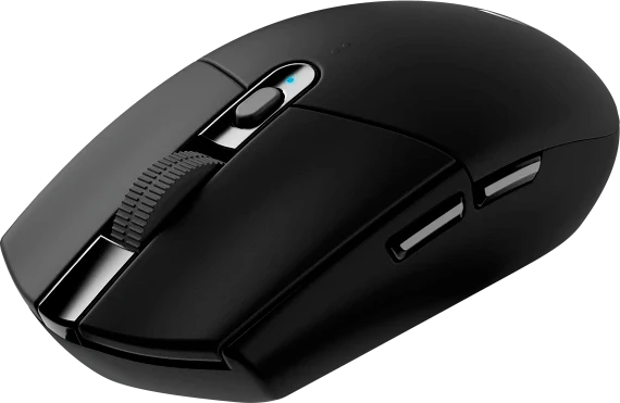 Мышь игровая Logitech G304 Lightspeed Black (910-005286***); 2.4 ГГц; USB; оптический; 12000 dpi; 6 кнопок; колесо-кнопка; 1хАА; чёрный;
